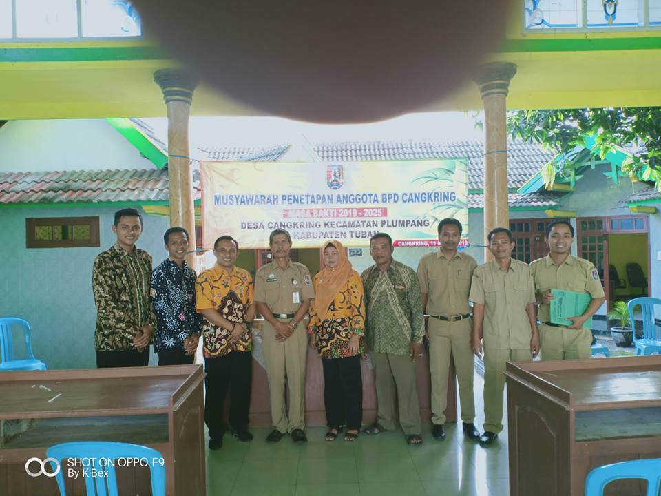 Musyawarah Penetapan BPD Periode 2019-2025 desa Cangkring - Plumpang - Tuban